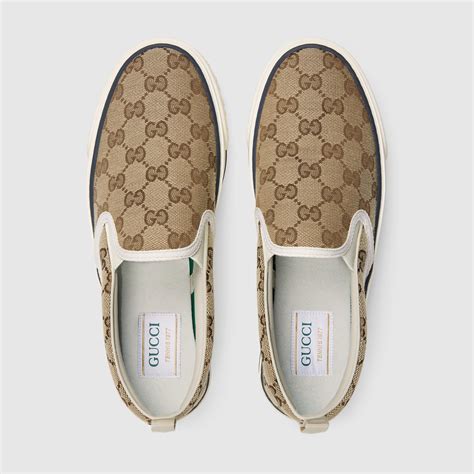 gucci shoes slip on|gucci sneaker 1977 slip ons.